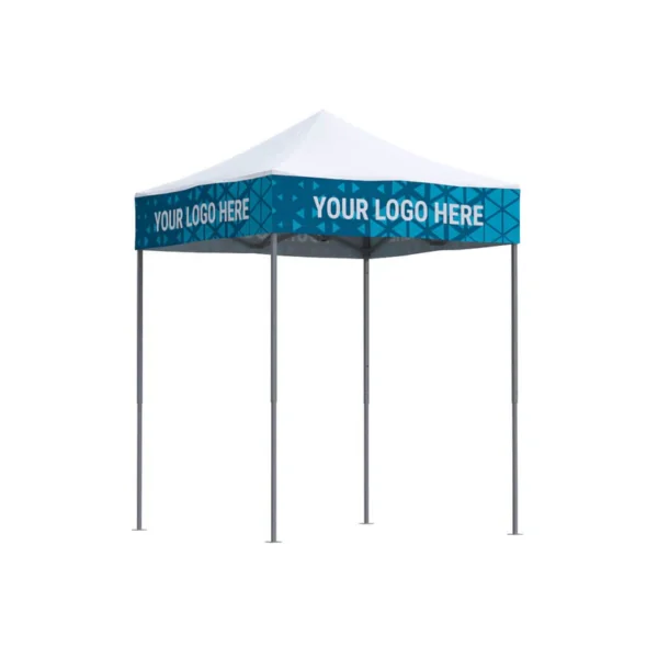 Nůžkový stan 2x2 Octa Go s potiskem 4 střešních límců: Polyester