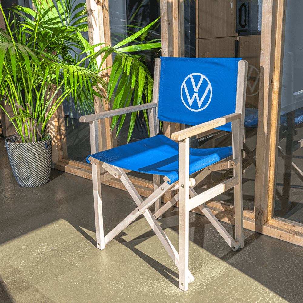 Režisérské křesla Boss s potiskem VW