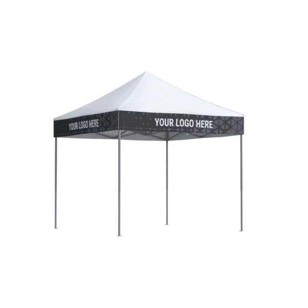 Nůžkový stan 3x3 Octa Go s potiskem 4 střešních límců: Polyester