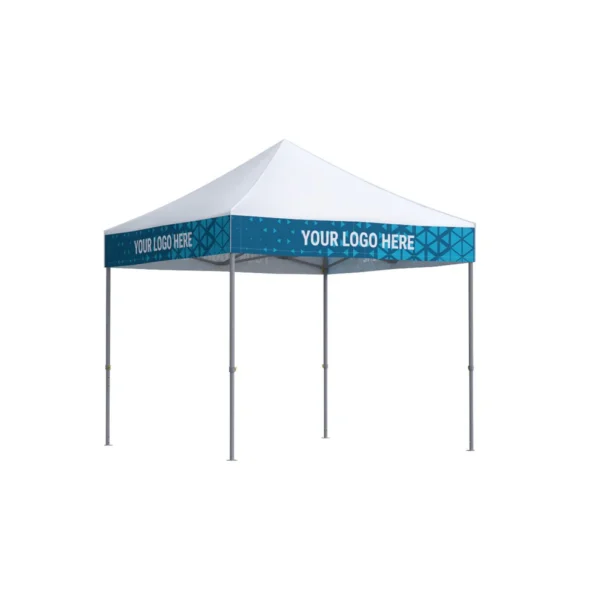 Nůžkový stan 3x3 Octa Optima II s potiskem 4 střešních límců: Polyester