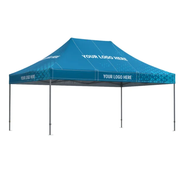 Nůžkový stan 4x6 Octa Pro s potiskem: Polyester
