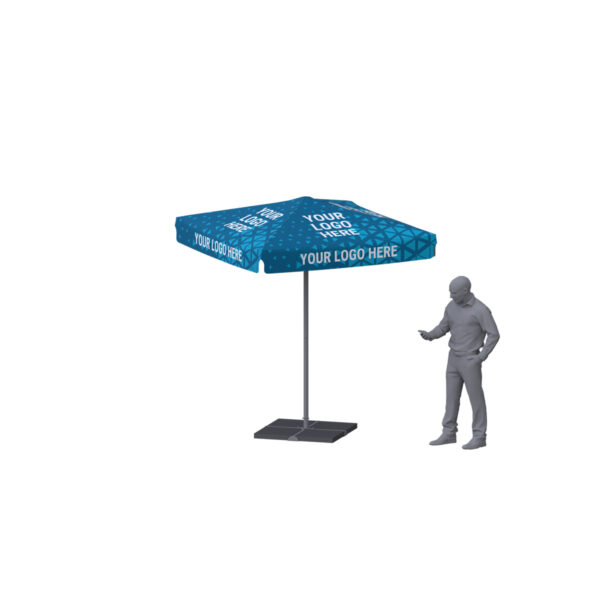 Reklamní slunečník 2x2 Toledo s celopotiskem