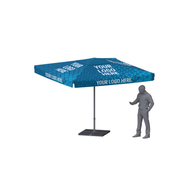 Reklamní slunečník 3×3 m Valencia