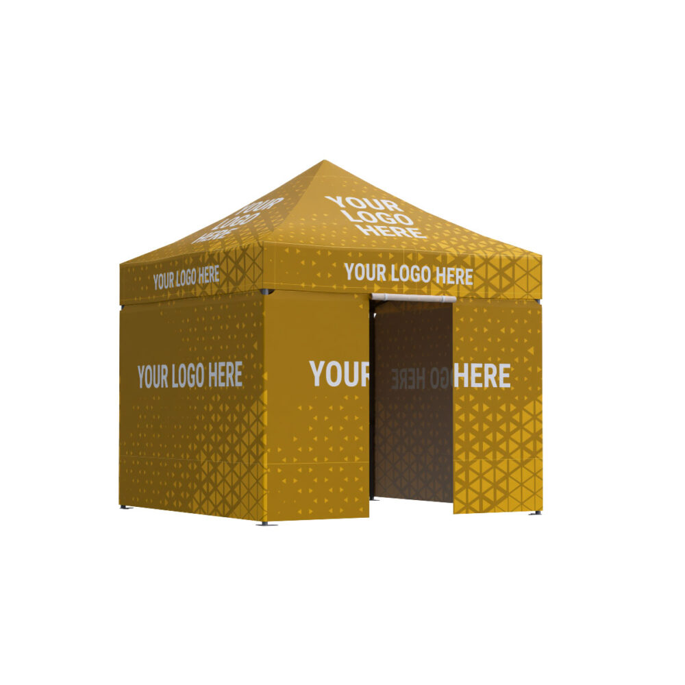 Nůžkový stan 3×3 Octa Pro s jednostranným potiskem: Polyester – SET - Image 2