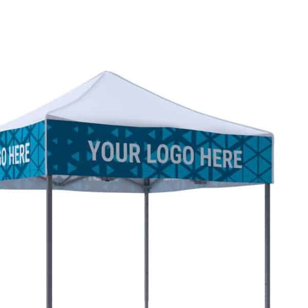 Střecha pro nůžkový stan 2×2 s potiskem na 4 limce.