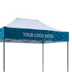 Střecha 2×3 s potiskem 4 střešních límců: Polyester