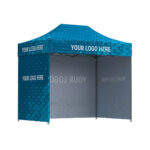 Nůžkový stan 2×3 Octa Go + 3 bočnice + sublimační celopotisk