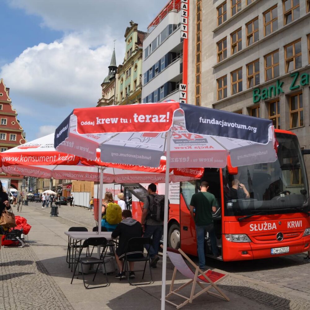 Reklamní slunečník ∅ 2,5 m San Luis s celopotiskem