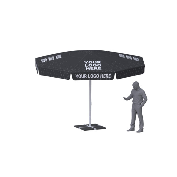 Reklamní slunečník ∅ 4 m San Marino s celopotiskem